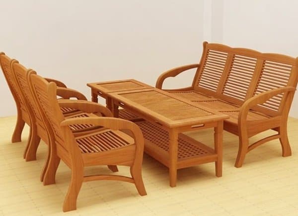 4 MẪU BÀN GHẾ GỖ PHÒNG KHÁCH GIÁ DƯỚI 5 TRIỆU, SỬ DỤNG ĐẾN 20 NĂM 4 MẪU BÀN GHẾ GỖ PHÒNG KHÁCH GIÁ DƯỚI 5 TRIỆU, SỬ DỤNG ĐẾN 20 NĂM