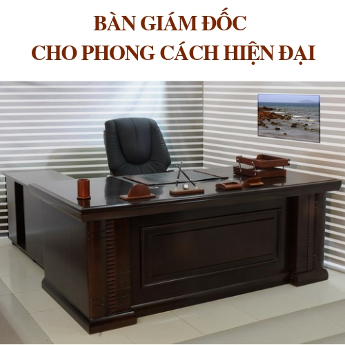 TỔNG HỢP MẪU BÀN GIÁM ĐỐC GỖ SANG TRỌNG CHO VĂN PHÒNG NHỎ