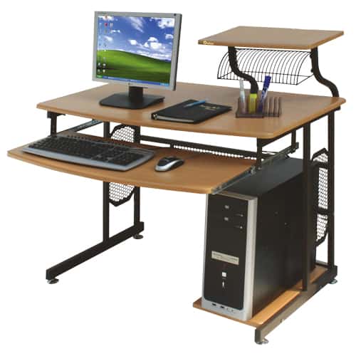 Mẫu bàn máy tính giúp tiết kiệm không gian cho văn phòng
